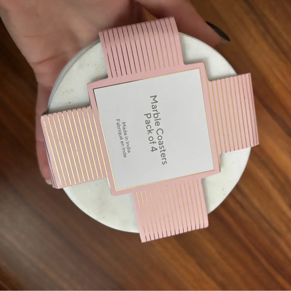Marble Coasters Pack of 4